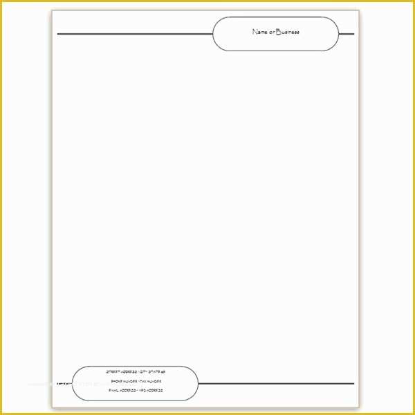 Free Letterhead Template Word Of Free Letterhead Templates for Microsoft Word Letter Of