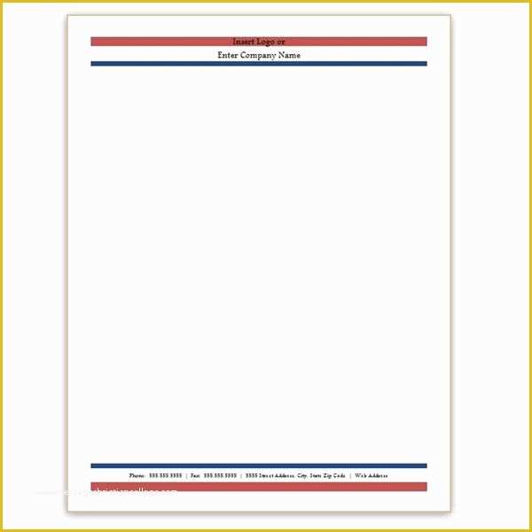 Free Letterhead Template Word Of Six Free Letterhead Templates for Microsoft Word Business