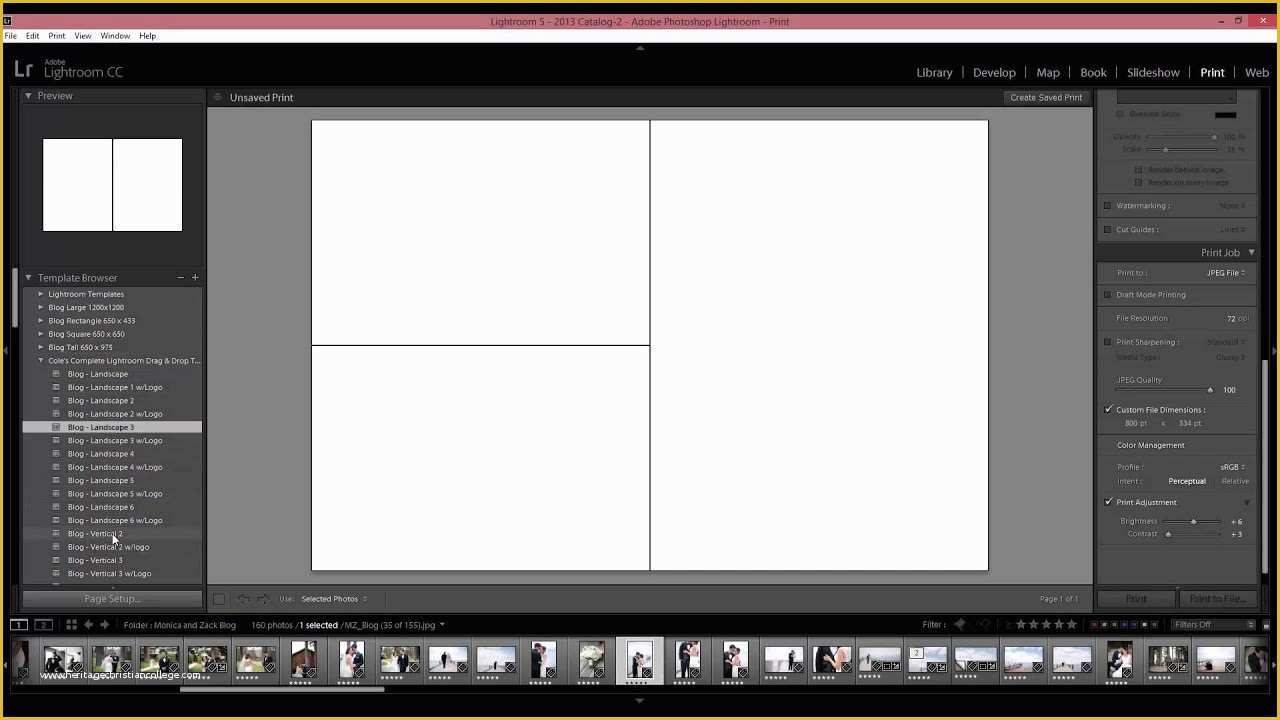 Free Lightroom Collage Templates Of Navigating Cole S Lightroom Drag &amp; Drop Collage