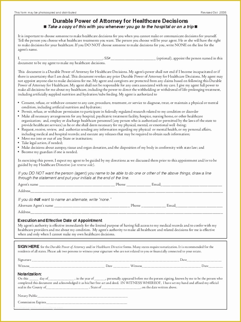 Free Living Will Template Illinois Of Health Care Power Of attorney form 46 Free Templates In