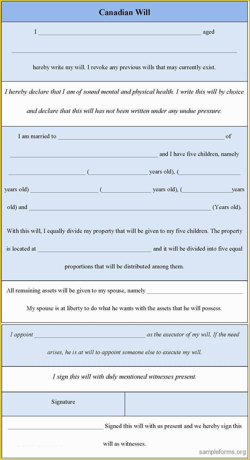 Free Living Will Template Illinois Of Living Will form Line Template with Free Living Will Sample