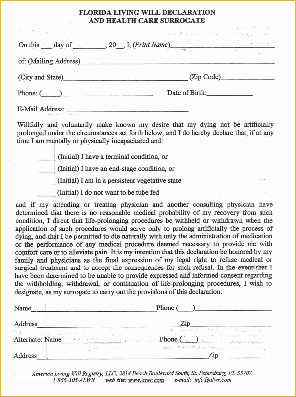 Free Living Will Template Of Revocable Living Trust form Colorado forms 4537