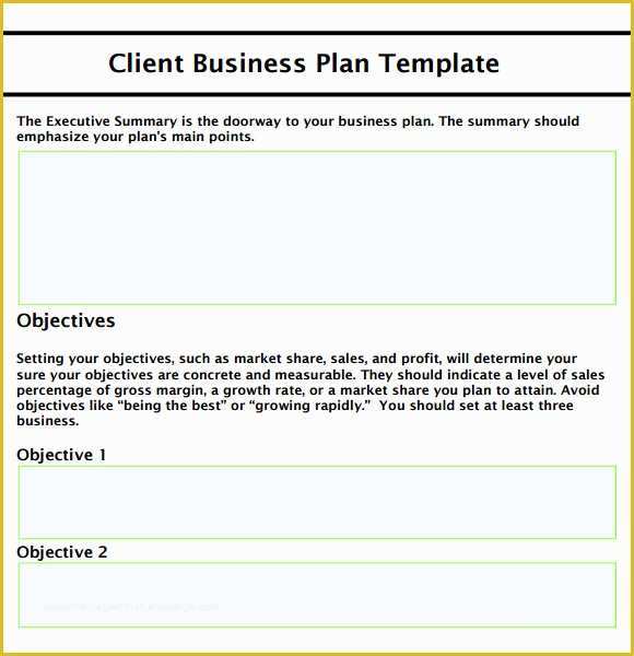 Free Llc Business Plan Template Of Business Plan Template Pdf