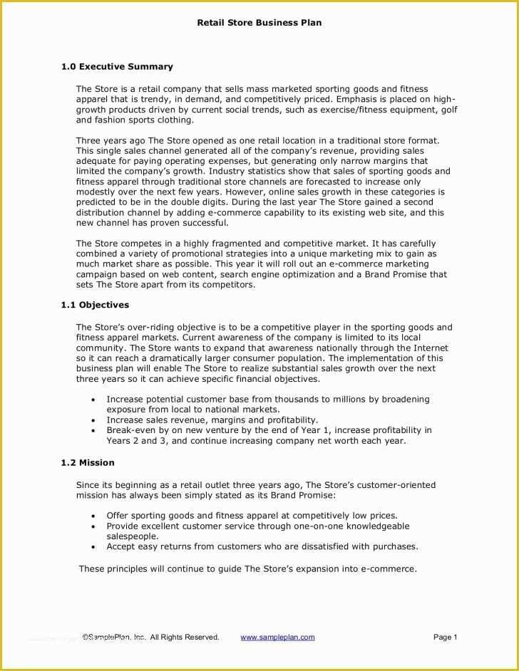 Free Llc Business Plan Template Of Financial Plan Sample for Business Llc Pics Bussiness