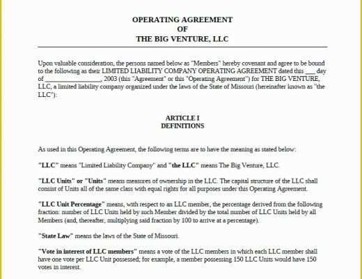 Free Llc Business Plan Template Of Free Llc Business Plan Template