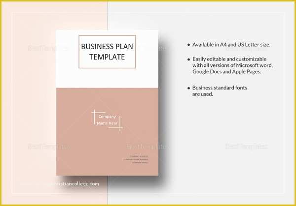 Free Llc Business Plan Template Of Simple Business Plan Template – 14 Free Word Excel Pdf