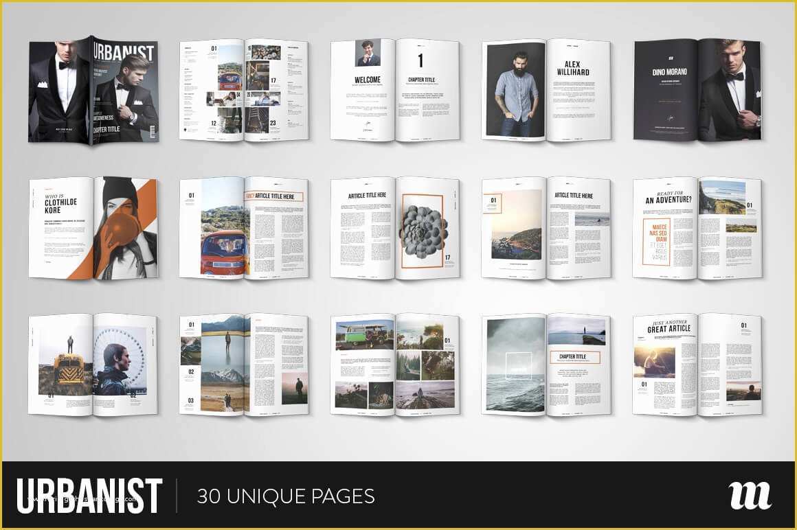 Free Magazine Layout Templates Of 20 Premium Magazine Templates for Professionals