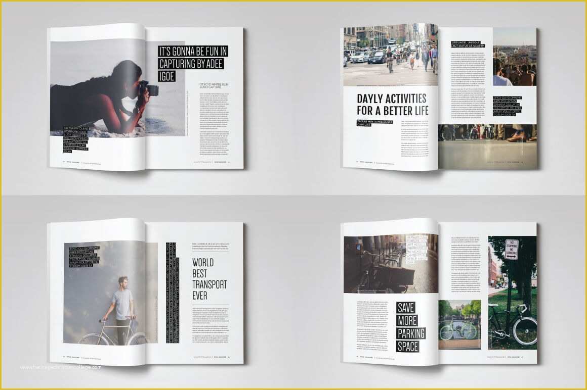 Free Magazine Layout Templates Of 20 Premium Magazine Templates for Professionals