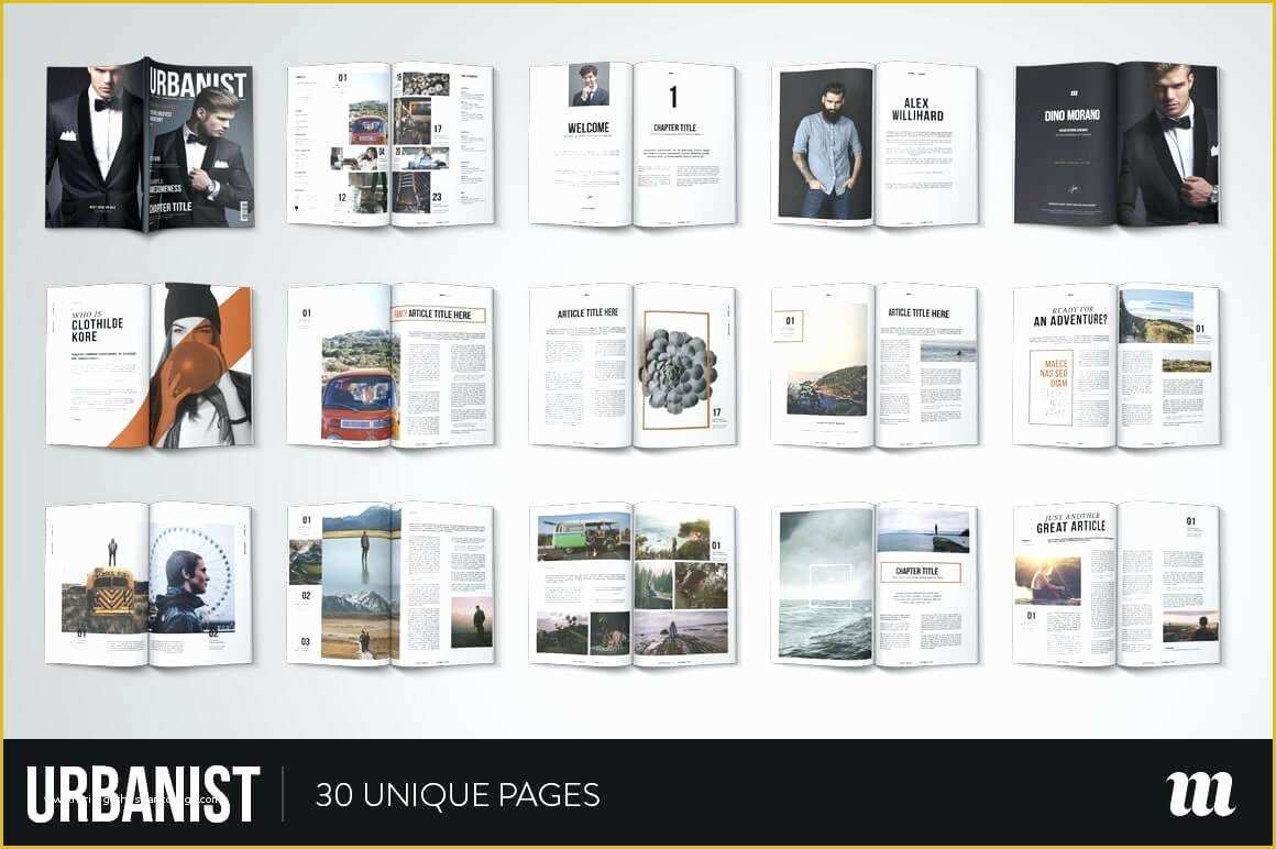 Free Magazine Layout Templates Of Indesign Page Layout Template
