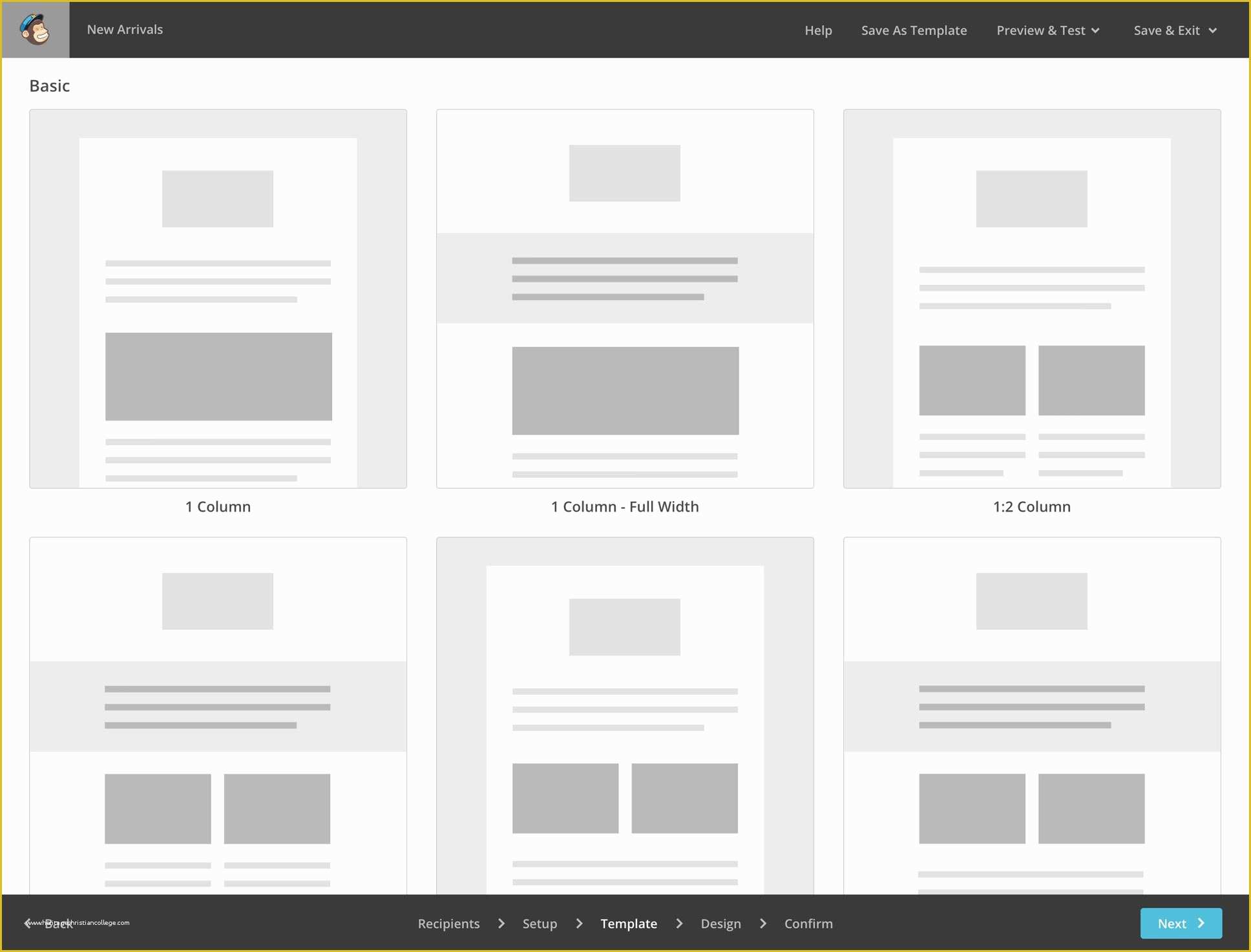 Free Mailchimp Templates Of Email Templates