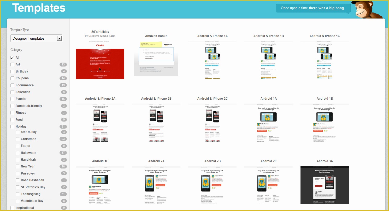 Free Mailchimp Templates Of Mailchimp Templates Sitevalley Web Hosting Blog