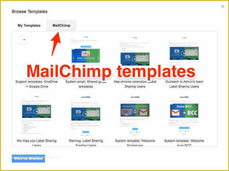 Free Mailchimp Templates Of New Import Mailchimp Templates to Gmail Cloudhq Blog