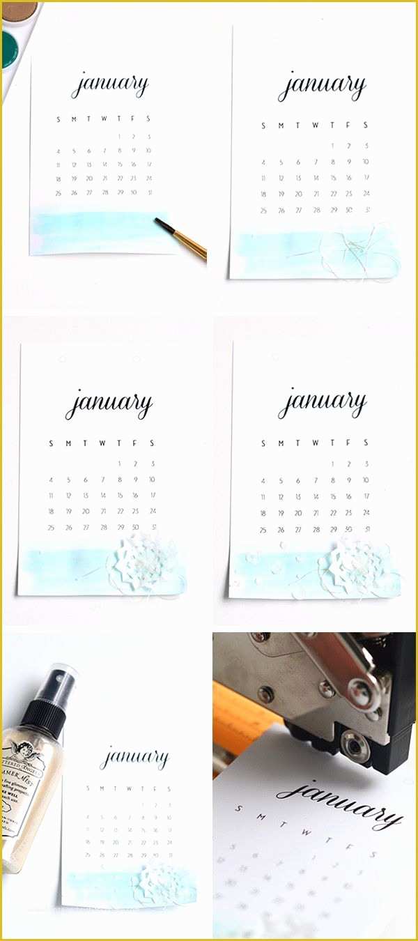 40 Free Make Your Own Calendar Templates