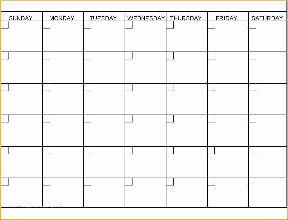 Free Make Your Own Calendar Templates Of Blank Calendar Template Fotolip