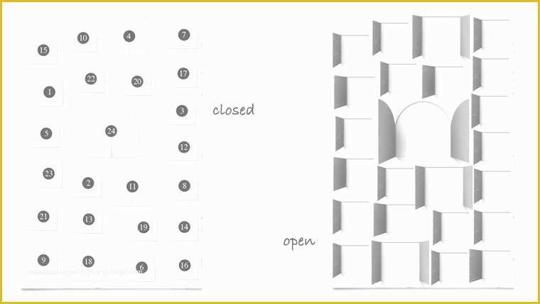 Free Make Your Own Calendar Templates Of Free Printable Advent Calendar Template Advent Calendar