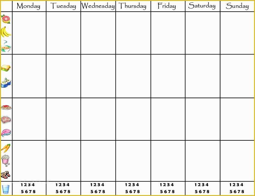 Free Meal Planner Template Of 45 Printable Weekly Meal Planner Templates