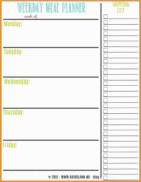 Free Meal Planner Template Of Best 25 Meal Planning Templates Ideas On Pinterest