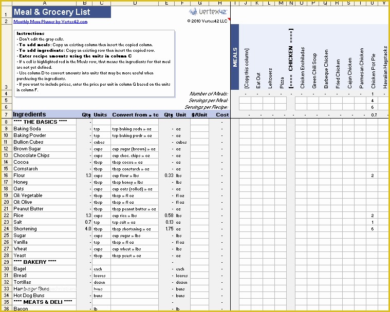 Free Meal Planner Template Of Meal Planner with Grocery List Omg This is Amazing I