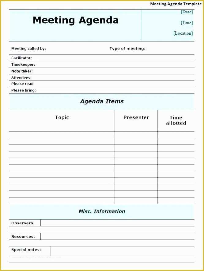 Free Meeting Minutes Template Word Of 15 Meeting Minutes format