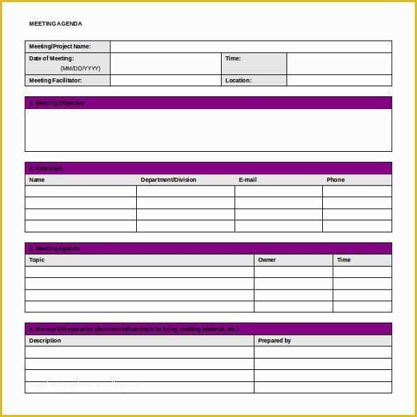 Free Meeting Minutes Template Word Of 16 Microsoft Word Minute Templates Free Download