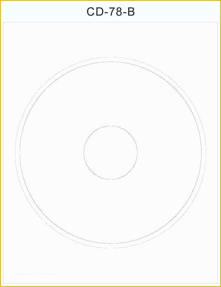 memorex cd label refill template