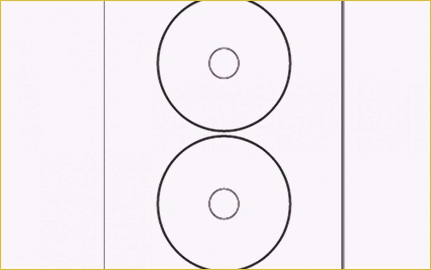 free cd label template for word