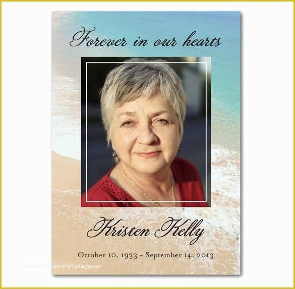 Free Memorial Card Template Of 16 Obituary Card Templates Free Printable Word Excel