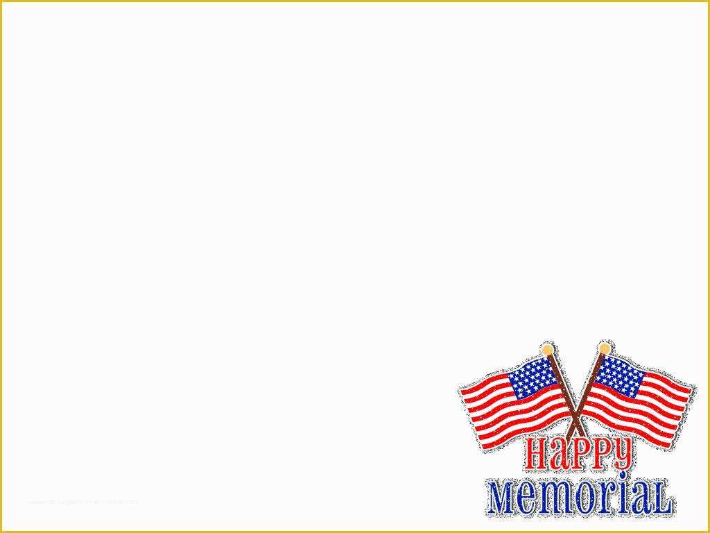 Free Memorial Templates Of Memorial Day Powerpoint Backgrounds Free