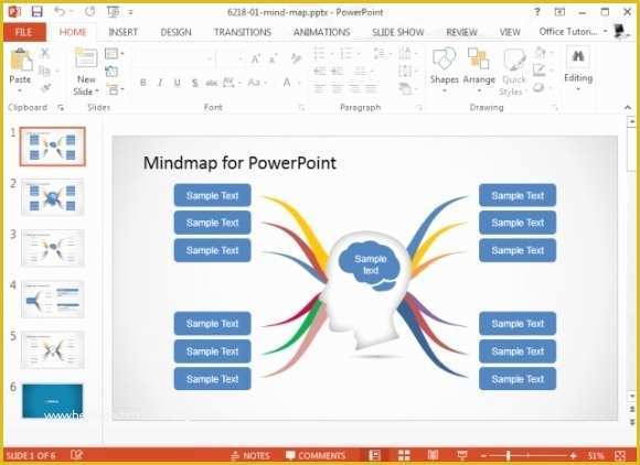 Free Mind Map Template Of Concept Map Templates for Powerpoint