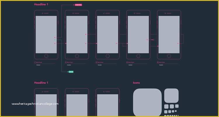Free Mobile App Templates Of 50 Free Wireframe Templates for Mobile Web and Ux Design