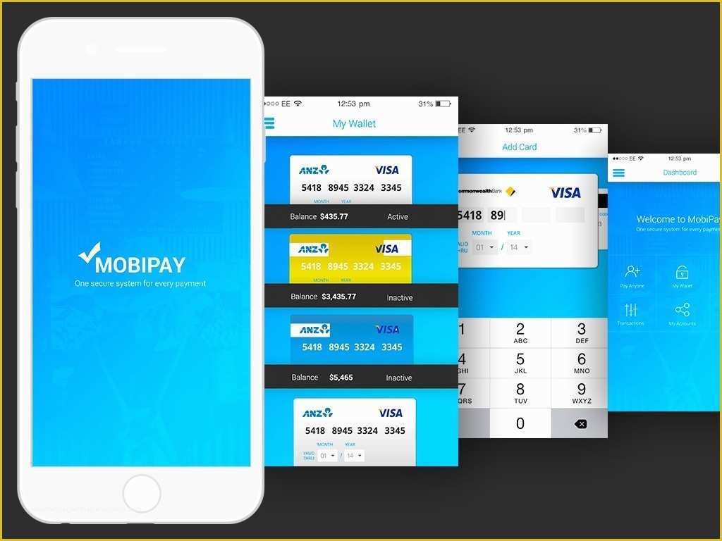 Free Mobile App Templates Of Free Psd Mobile App Payment App Ui Template