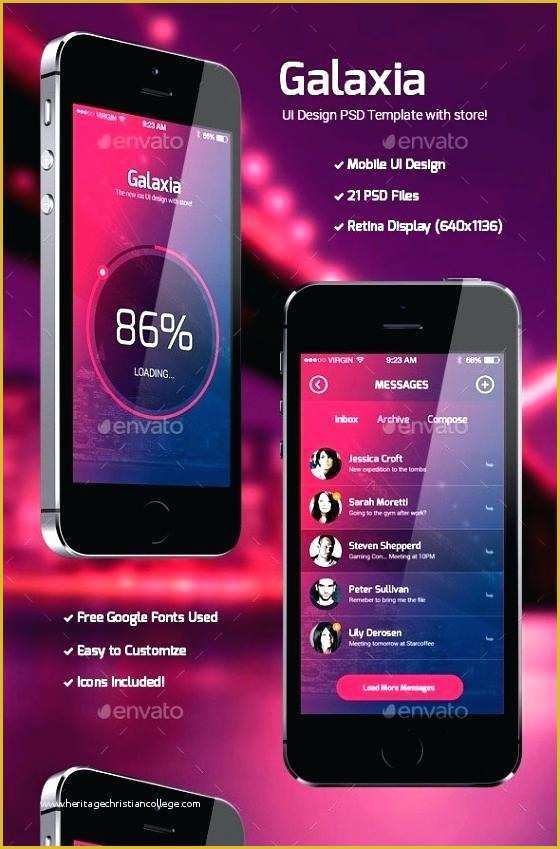 Free Mobile App Templates Of Template Free Mobile App Promotion Flyer Psd Template