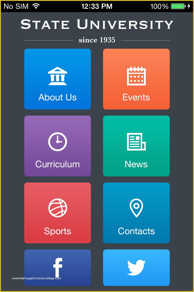 Free Mobile App Templates Of Use State University to Make Your Free Mobile App