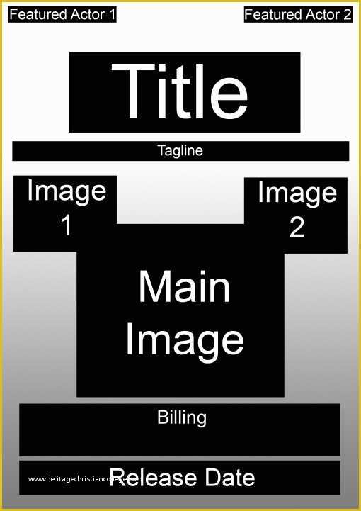 Free Movie Poster Template Of Movie Poster – “cluckin’ Hell” Outline Plan