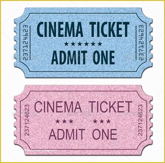 Free Movie Ticket Template Of 11 Sample Amazing Movie Ticket Templates to Download