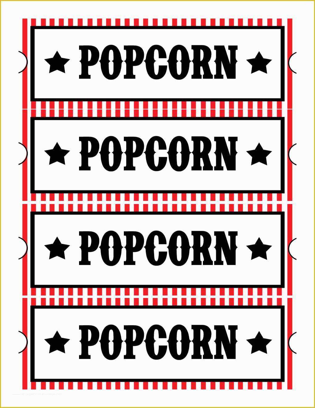 Free Movie Ticket Template Of Sweet Daisy Designs Free Printables Home Movie theatre Night