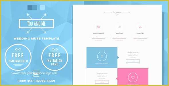Free Muse Templates Of 50 High Class Premium and Free Adobe Muse Templates