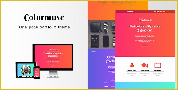 Free Muse Templates Of 75 Responsive Creative Adobe Muse Templates 2016