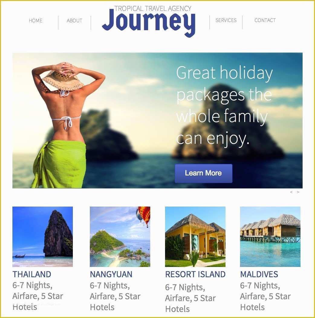 Free Muse Templates Of Free themes Store Journey Free Adobe Muse Template