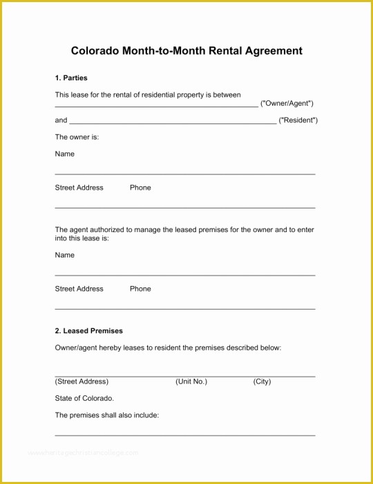Free Nc Lease Agreement Template Of Rv Space Rental Agreement Template Templates Data
