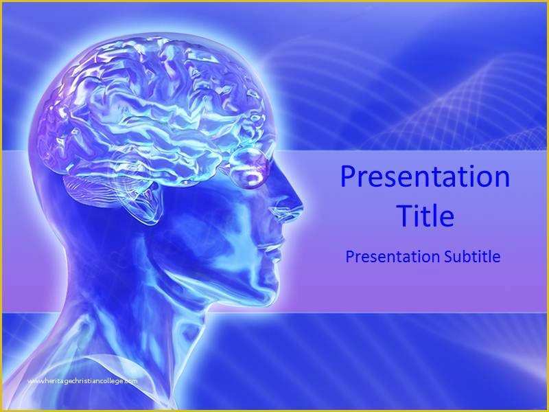 Free Neurology Powerpoint Templates Of Brain Powerpoint Templates Free Free Brain