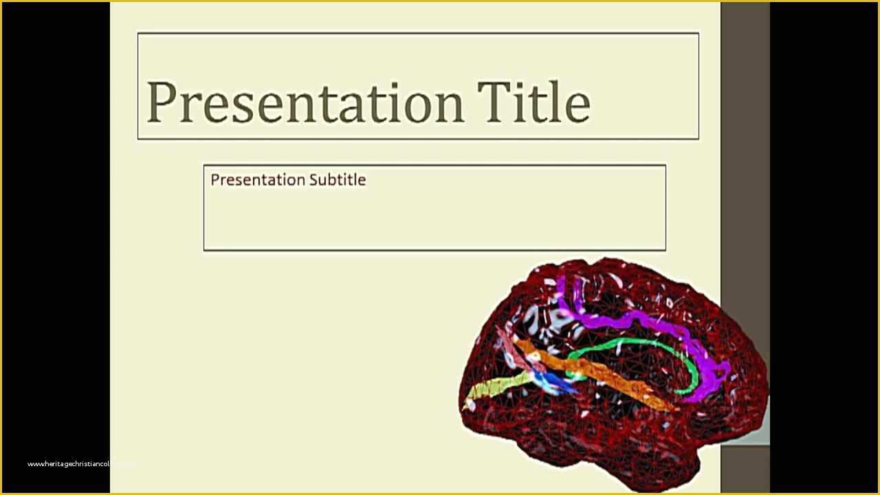 Free Neurology Powerpoint Templates Of Free Neurology Powerpoint Template