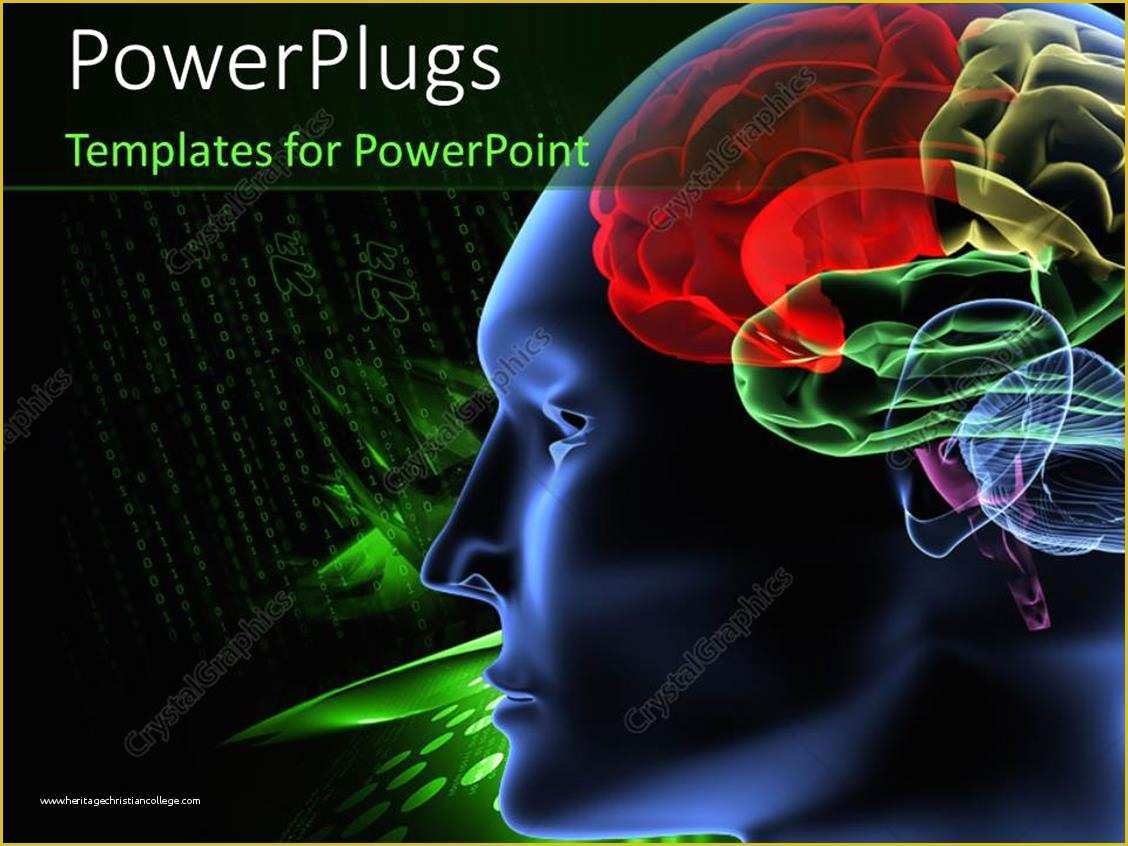 Free Neurology Powerpoint Templates Of Powerpoint Template Black and Green Background with Scan