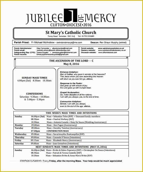 Free News Bulletin Templates Of 10 Sample Church Newsletters