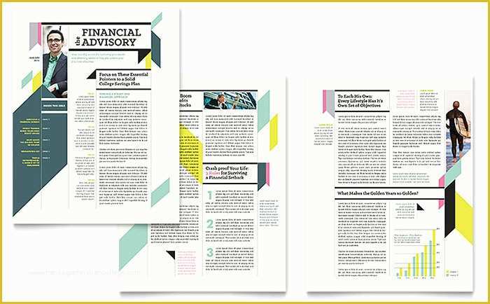 Free News Bulletin Templates Of Personal Finance Newsletter Template Word & Publisher