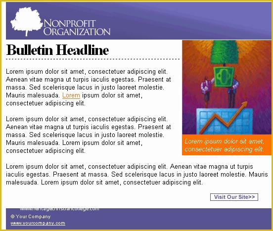 Free News Bulletin Templates Of Stationery Email Template Easy Effective Insightful