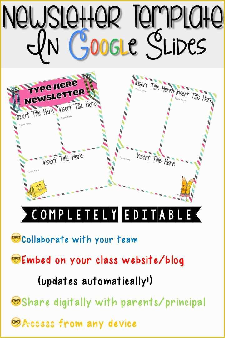 Free Newsletter Templates Google Docs Of 17 Best Images About School Library Newsletter On