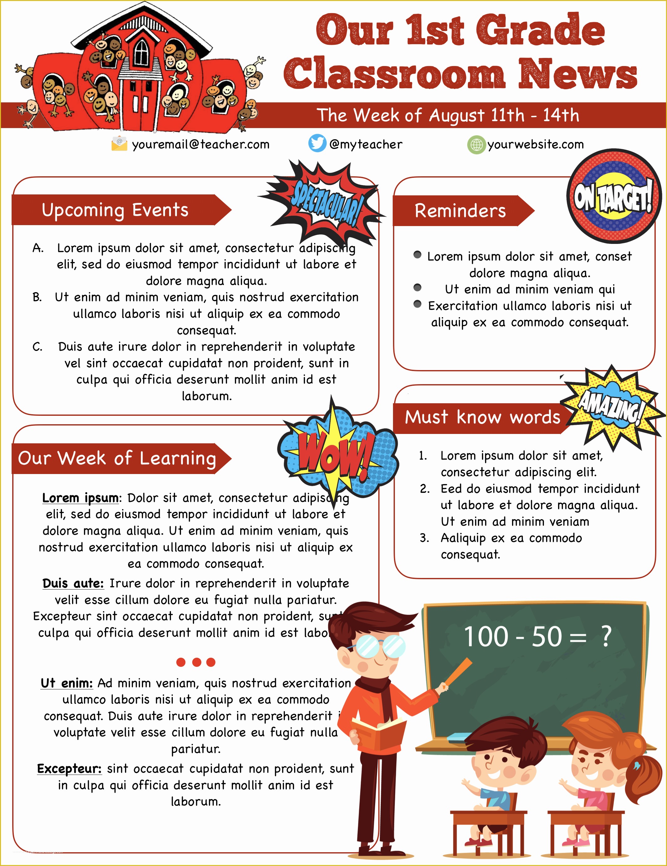 Free Newsletter Templates Google Docs Of Newspaper Template For Google Docs Tiny Newspaper