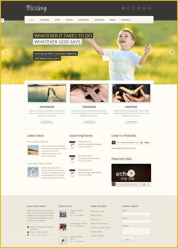 Free Non Profit Website Templates Of 15 Premium Web HTML Non Profit Templates