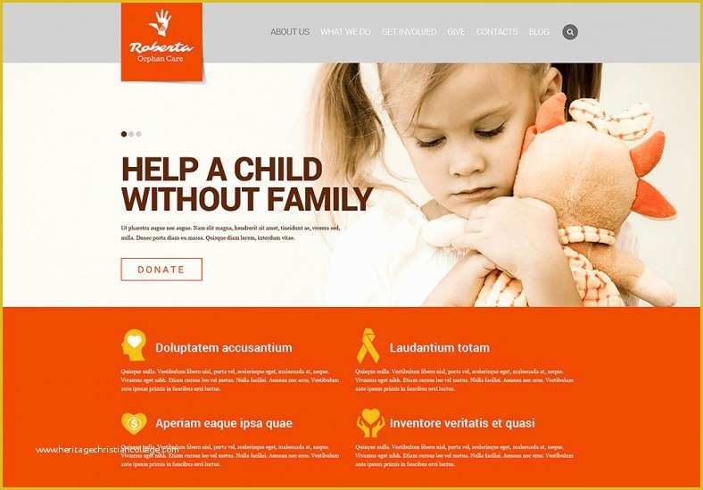 Free Non Profit Website Templates Of 31 Non Profit Website themes & Templates